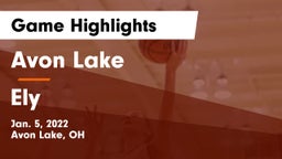Avon Lake  vs Ely  Game Highlights - Jan. 5, 2022