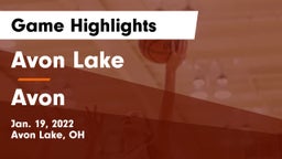 Avon Lake  vs Avon  Game Highlights - Jan. 19, 2022