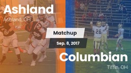 Matchup: Ashland  vs. Columbian  2017