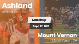 Matchup: Ashland  vs. Mount Vernon  2017