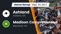 Recap: Ashland  vs. Madison Comprehensive  2017