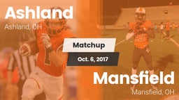 Matchup: Ashland  vs. Mansfield  2017