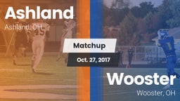 Matchup: Ashland  vs. Wooster  2017