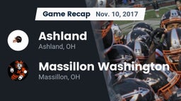Recap: Ashland  vs. Massillon Washington  2017