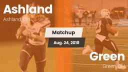 Matchup: Ashland  vs. Green  2018