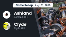 Recap: Ashland  vs. Clyde  2018
