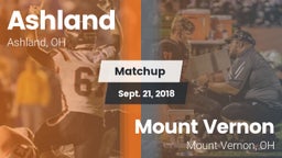 Matchup: Ashland  vs. Mount Vernon  2018