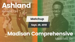 Matchup: Ashland  vs. Madison Comprehensive  2018