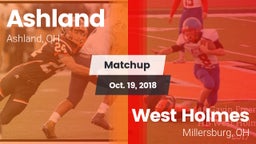 Matchup: Ashland  vs. West Holmes  2018