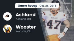 Recap: Ashland  vs. Wooster  2018