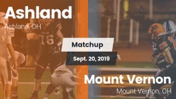 Matchup: Ashland  vs. Mount Vernon  2019