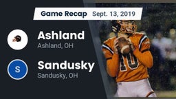 Recap: Ashland  vs. Sandusky  2019