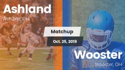 Matchup: Ashland  vs. Wooster  2019