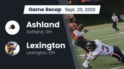 Recap: Ashland  vs. Lexington  2020