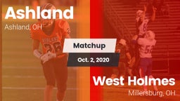 Matchup: Ashland  vs. West Holmes  2020