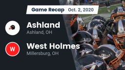 Recap: Ashland  vs. West Holmes  2020