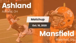 Matchup: Ashland  vs. Mansfield  2020
