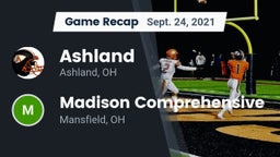 Recap: Ashland  vs. Madison Comprehensive  2021