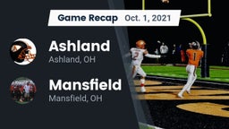 Recap: Ashland  vs. Mansfield  2021
