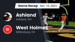 Recap: Ashland  vs. West Holmes  2021