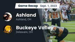 Recap: Ashland  vs. Buckeye Valley  2023