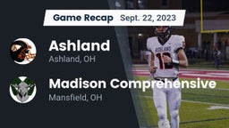 Recap: Ashland  vs. Madison Comprehensive  2023