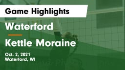Waterford  vs Kettle Moraine Game Highlights - Oct. 2, 2021