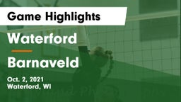 Waterford  vs Barnaveld Game Highlights - Oct. 2, 2021