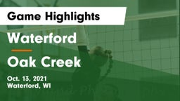 Waterford  vs Oak Creek  Game Highlights - Oct. 13, 2021