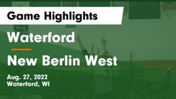 Waterford  vs New Berlin West Game Highlights - Aug. 27, 2022