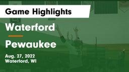 Waterford  vs Pewaukee Game Highlights - Aug. 27, 2022