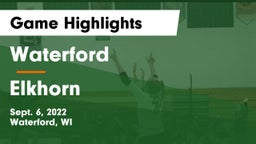 Waterford  vs Elkhorn Game Highlights - Sept. 6, 2022