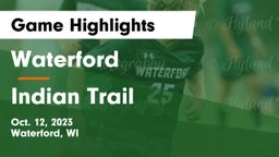 Waterford  vs Indian Trail  Game Highlights - Oct. 12, 2023