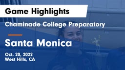 Chaminade College Preparatory vs Santa Monica  Game Highlights - Oct. 20, 2022