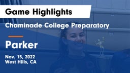 Chaminade College Preparatory vs Parker  Game Highlights - Nov. 15, 2022