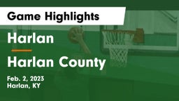 Harlan  vs Harlan County  Game Highlights - Feb. 2, 2023