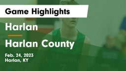 Harlan  vs Harlan County Game Highlights - Feb. 24, 2023