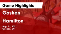 Goshen  vs Hamilton  Game Highlights - Aug. 21, 2021