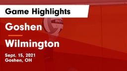 Goshen  vs Wilmington  Game Highlights - Sept. 15, 2021