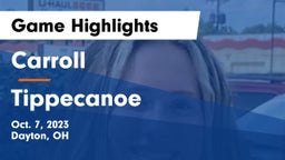 Carroll  vs Tippecanoe  Game Highlights - Oct. 7, 2023