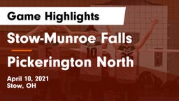 Stow-Munroe Falls  vs Pickerington North Game Highlights - April 10, 2021