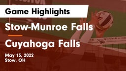 Stow-Munroe Falls  vs Cuyahoga Falls Game Highlights - May 13, 2022