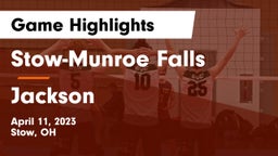 Stow-Munroe Falls  vs Jackson  Game Highlights - April 11, 2023