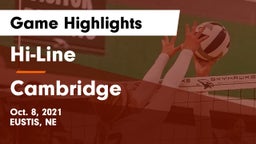 Hi-Line vs Cambridge  Game Highlights - Oct. 8, 2021