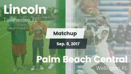 Matchup: Lincoln  vs. Palm Beach Central  2017