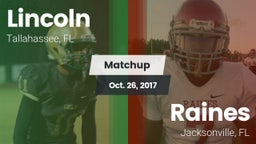 Matchup: Lincoln  vs. Raines  2017