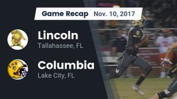 Recap: Lincoln  vs. Columbia  2017