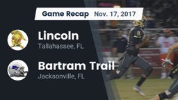 Recap: Lincoln  vs. Bartram Trail  2017