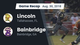 Recap: Lincoln  vs. Bainbridge  2018