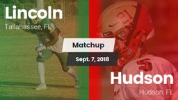 Matchup: Lincoln  vs. Hudson  2018